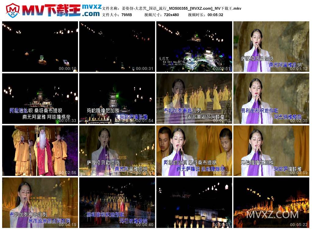姜姿伢-大悲咒_国语_流行_MD500355
